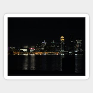 Louisville city lights Magnet